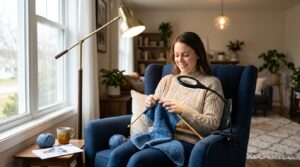 best-lighting-setups-comfortable-knitting-crocheting