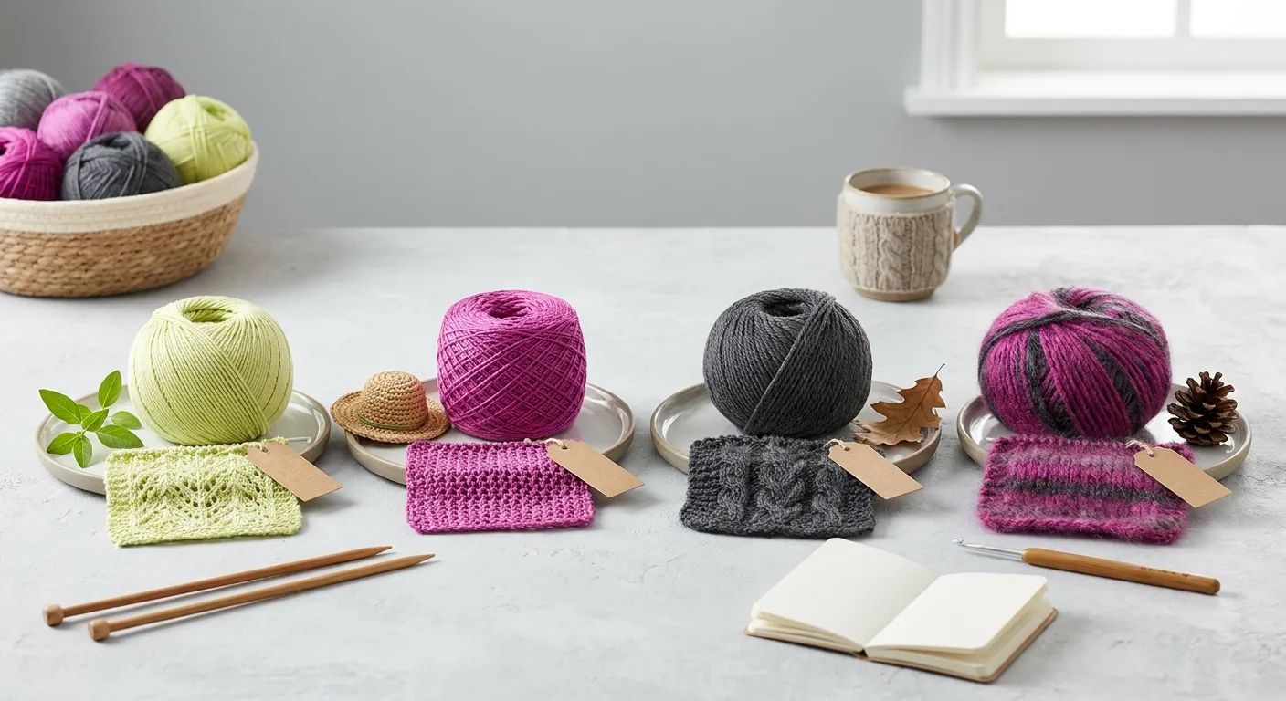 choosing yarn for seasonal projects — A Fiber Guide: Choosing Yarn for Seasonal Projects All Year Round