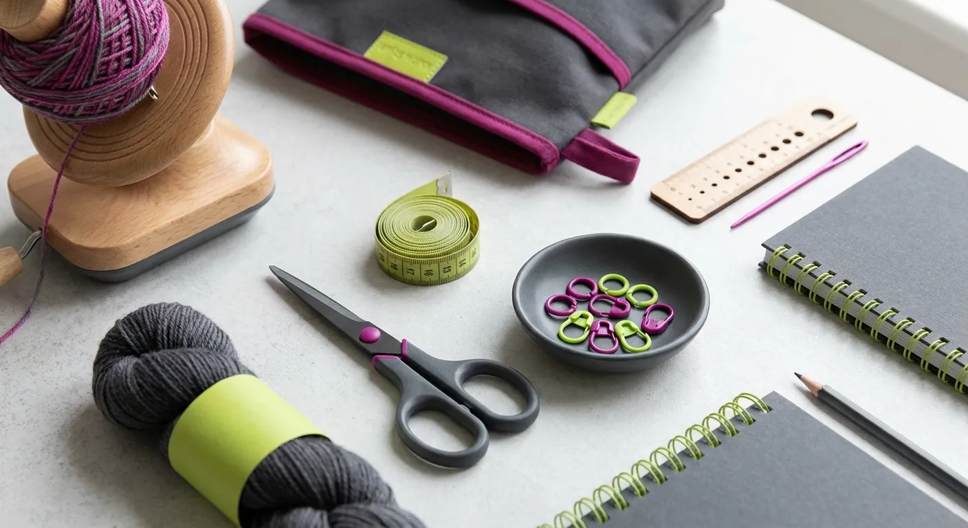 essential knitting tools — Essential Knitting Tools: Beyond Needles for Perfect Projects