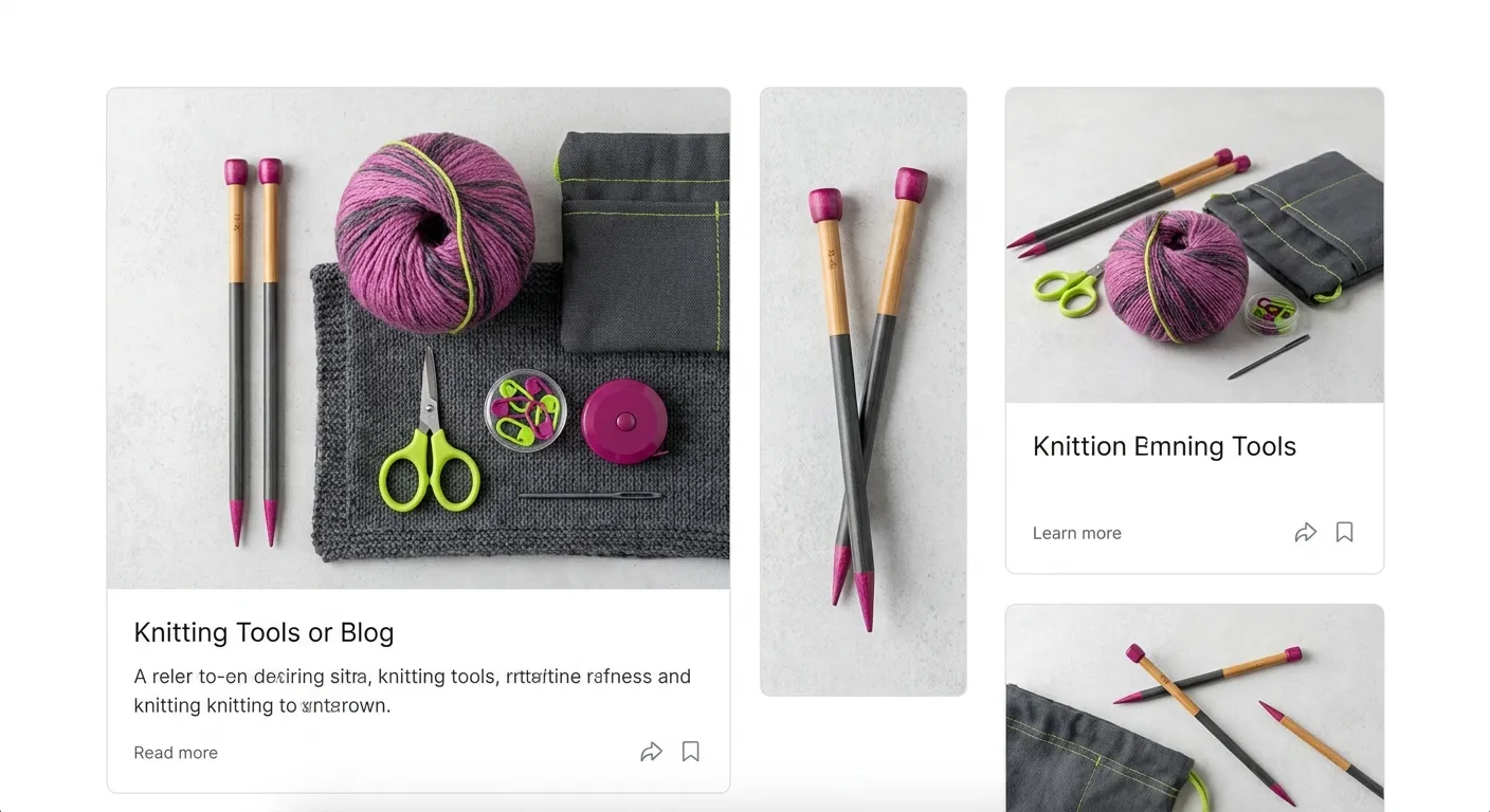 essential knitting tools for beginners — Essential Knitting Tools for Beginners: Your First Craft Kit