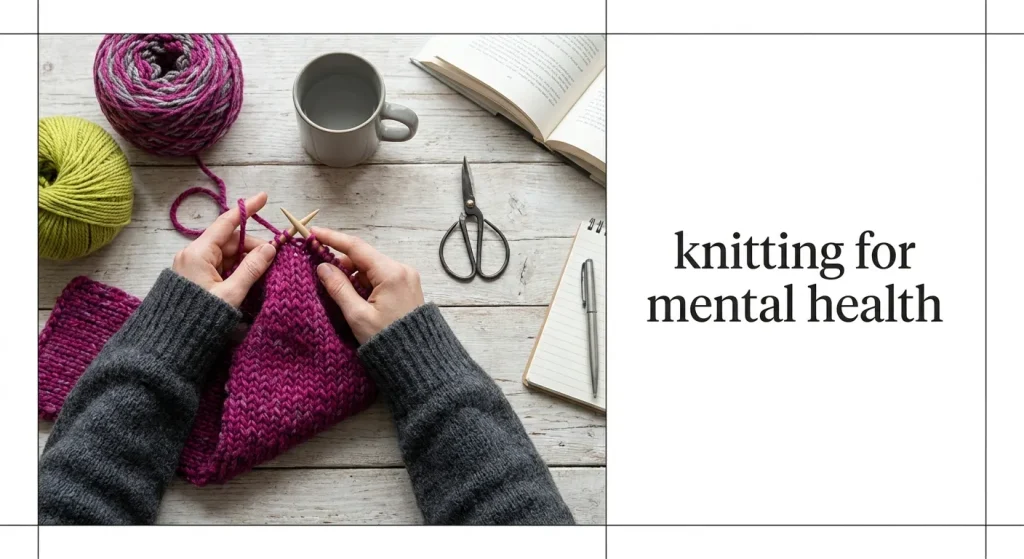 knitting for mental health — Knitting for Mental Health: Crafting a Calmer Mind, One Stitch at a Time