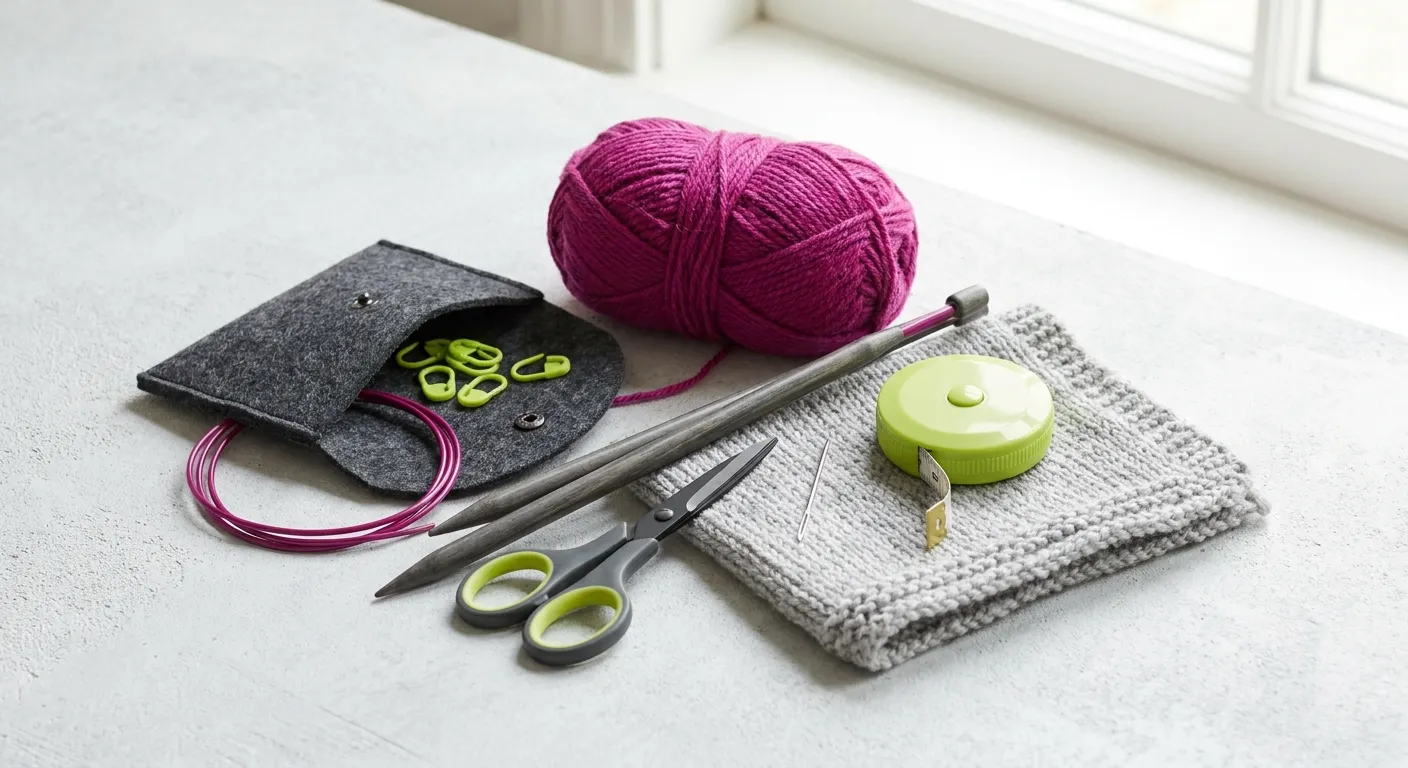 essential knitting tools — Your First Knitting Tools: A Beginner's Guide to Getting Started